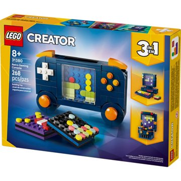 LEGO Creator Retro Gaming Console Building Set, 268 pc