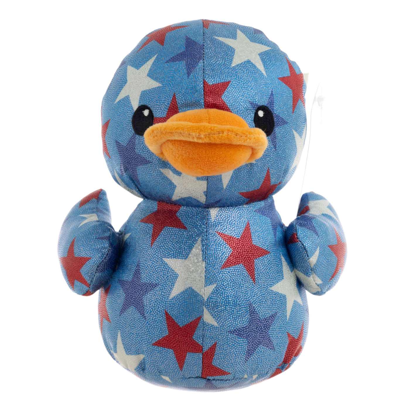 Quackerz Patriotic Stars Duck Plush; image 1 of 4