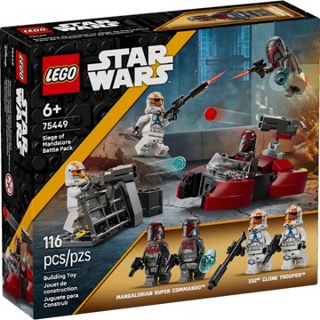 LEGO Star Wars TM Siege of Mandalore Battle Pack Building Set, 116 pc