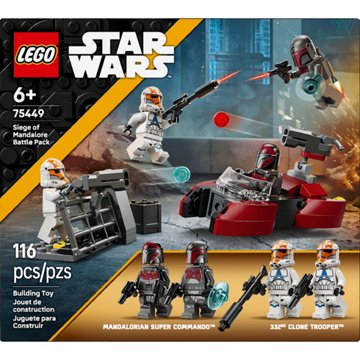 LEGO Star Wars TM Siege of Mandalore Battle Pack Building Set, 116 pc