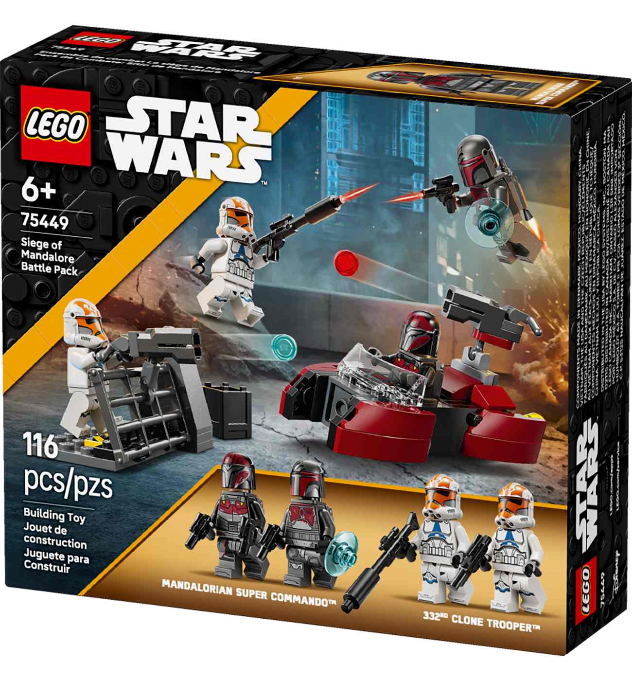 LEGO Star Wars TM Siege of Mandalore Battle Pack Building Set; image 8 of 8