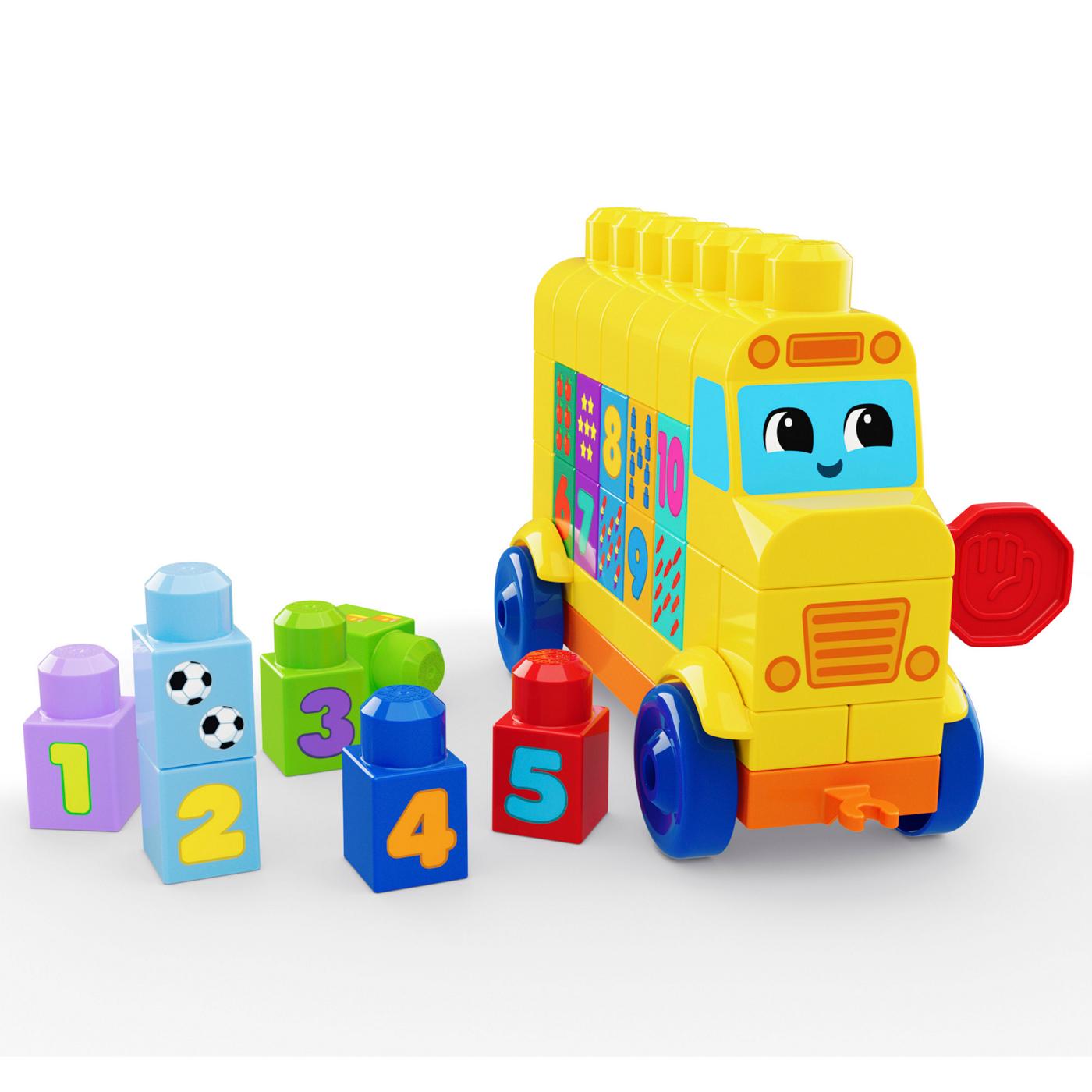 MEGA BLOKS Build & Count Bus Building Set; image 2 of 3