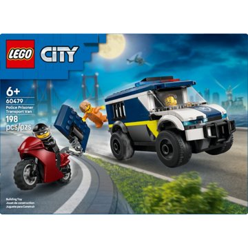LEGO City Police Prisoner Transport Van Building Set, 198 pc