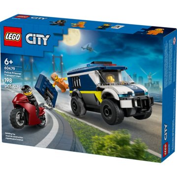 LEGO City Police Prisoner Transport Van Building Set, 198 pc