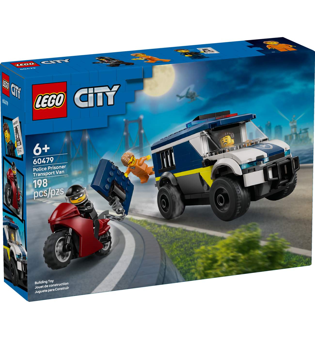 LEGO City Police Prisoner Transport Van Building Set; image 5 of 8