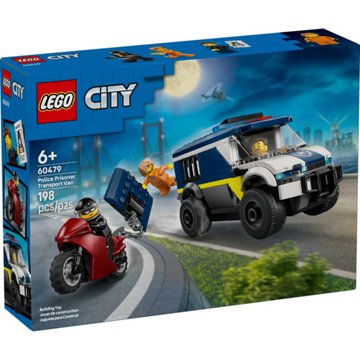 LEGO City Police Prisoner Transport Van Building Set, 198 pc
