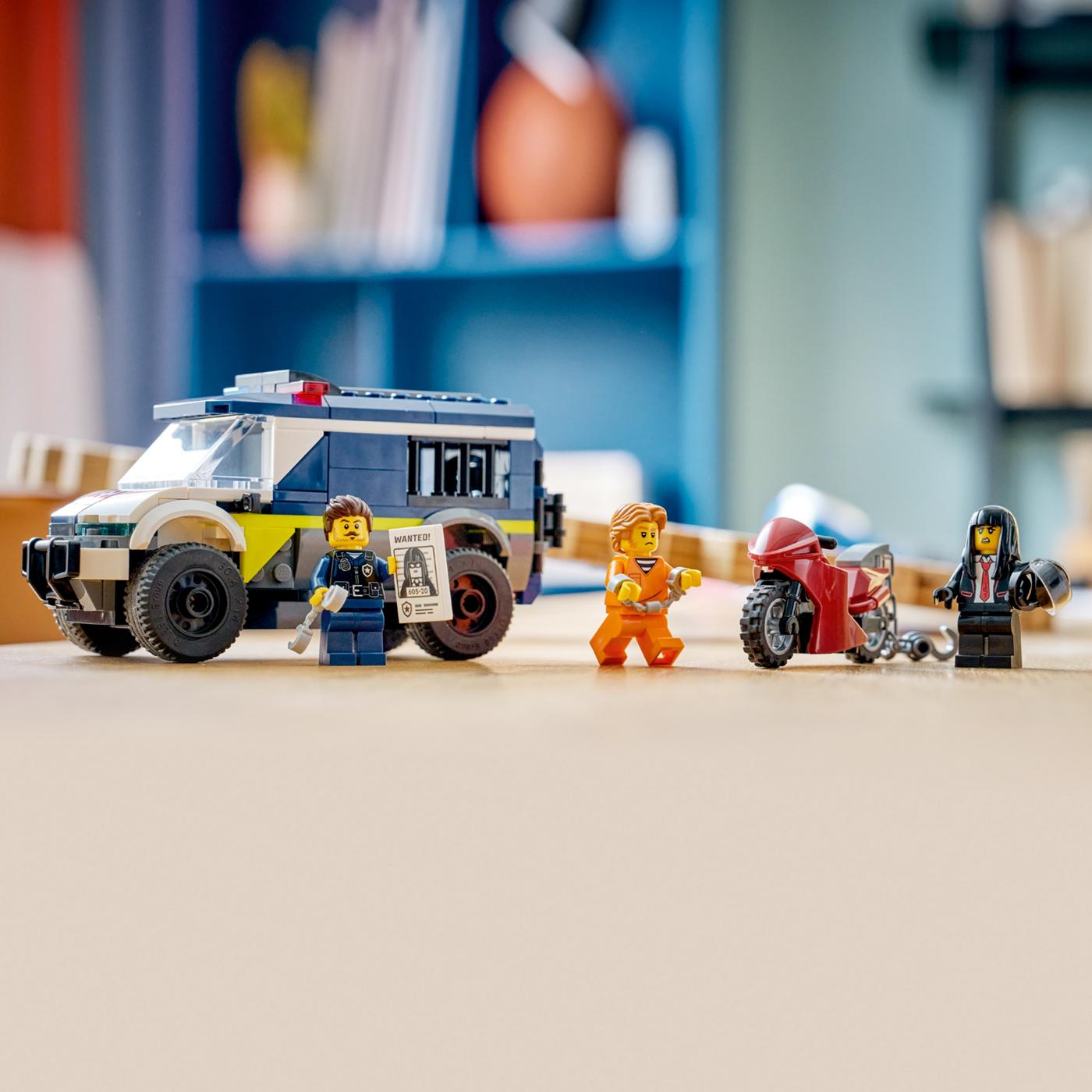 LEGO City Police Prisoner Transport Van Building Set; image 6 of 8