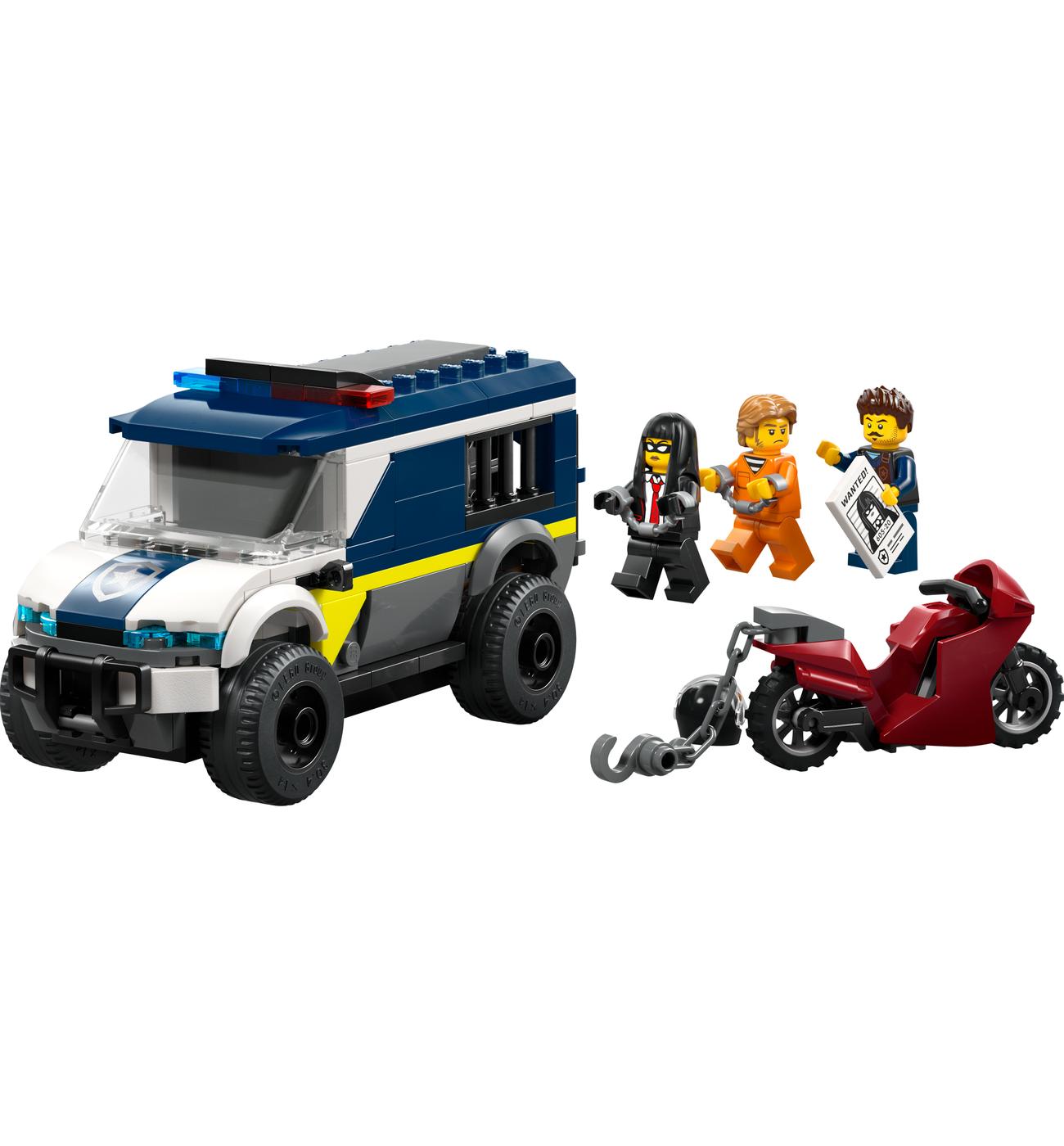 LEGO City Police Prisoner Transport Van Building Set; image 7 of 8