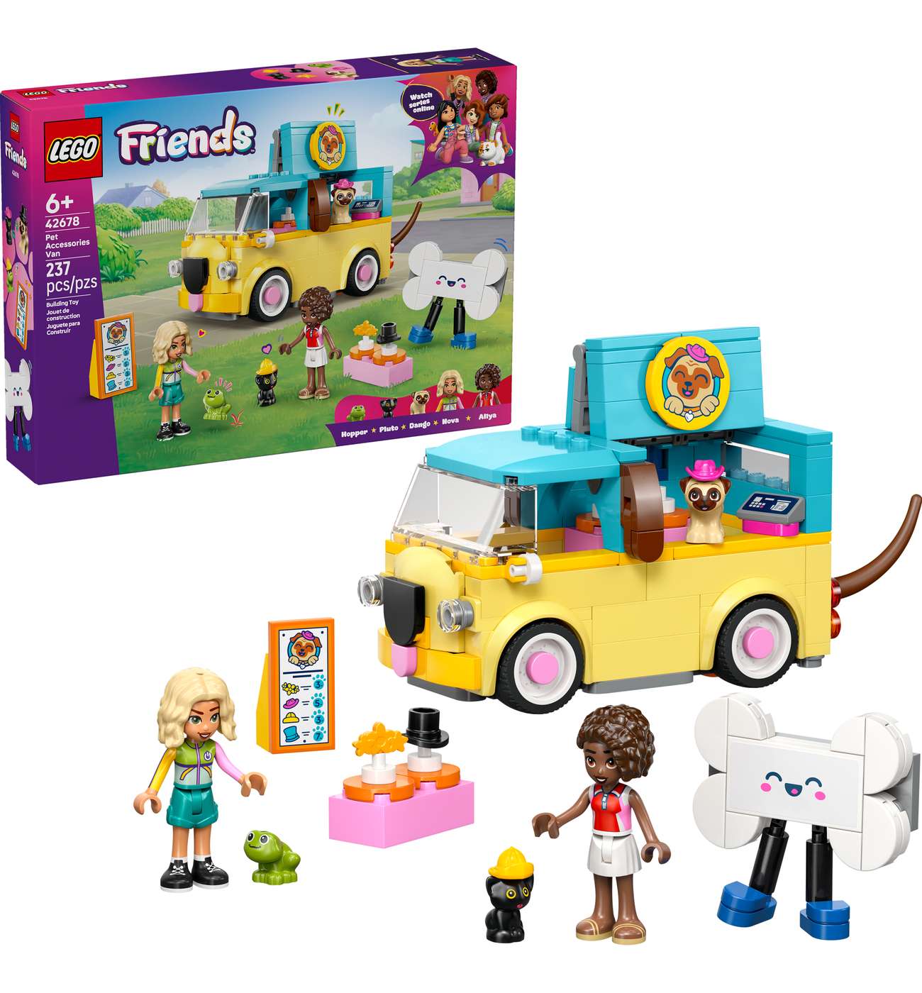 LEGO Friends Pet Accessories Van Building Set; image 1 of 8