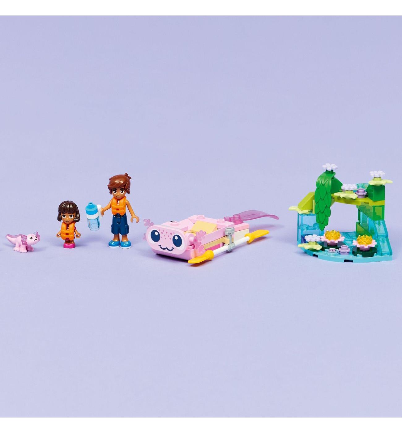 LEGO Friends Axolotl Adventure Boat Building Set; image 3 of 8