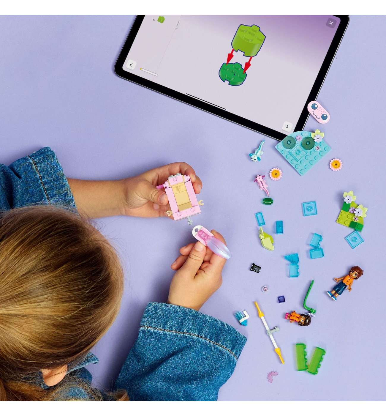 LEGO Friends Axolotl Adventure Boat Building Set; image 5 of 8