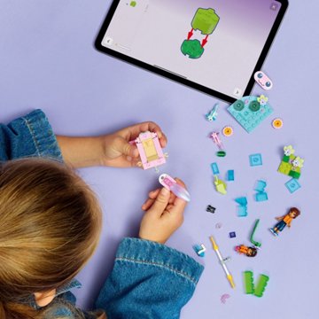 LEGO Friends Axolotl Adventure Boat Building Set, 95 pc