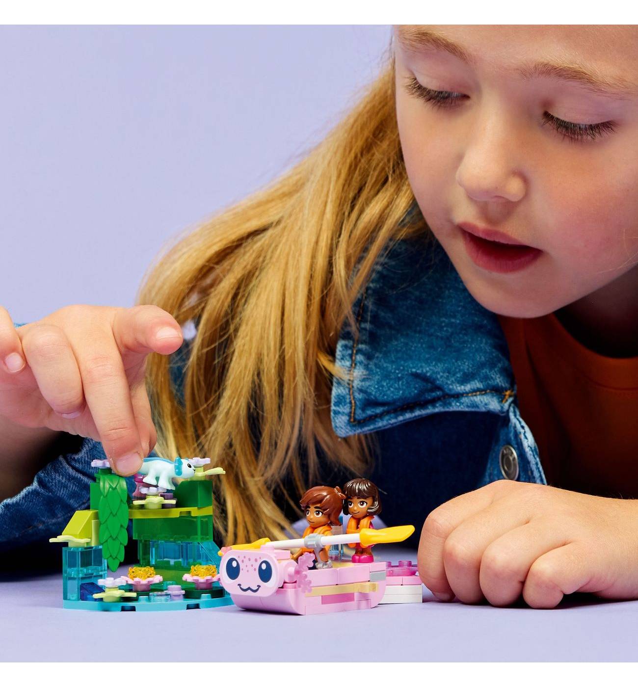 LEGO Friends Axolotl Adventure Boat Building Set; image 6 of 8