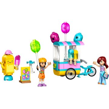 LEGO Friends Ice Cream & Balloon Stand Building Set, 107 pc