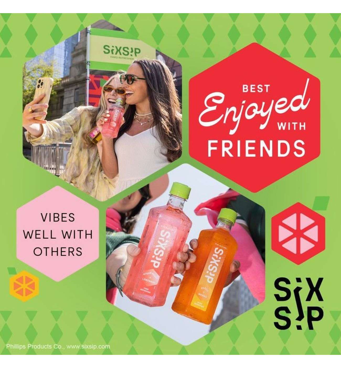 Sixsip Cocktail - Peach Mango - Shop Malt beverages & coolers at H-E-B