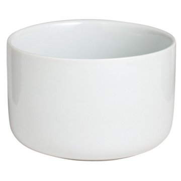 our goods Round White Porcelain Dip Bowl, 3.9"