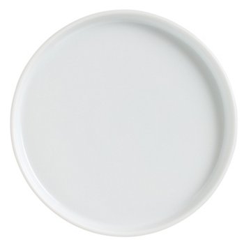 our goods Round White Porcelain Salad Plate, 7.5"