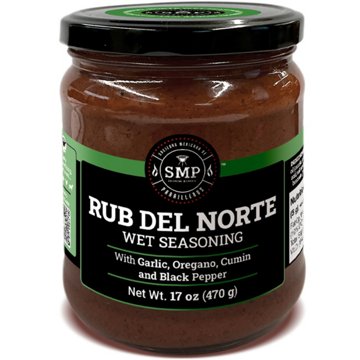 Sociedad Mexicana De Parriller Rub del Norte Wet Seasoning with Oregano & Cumin, 17 oz
