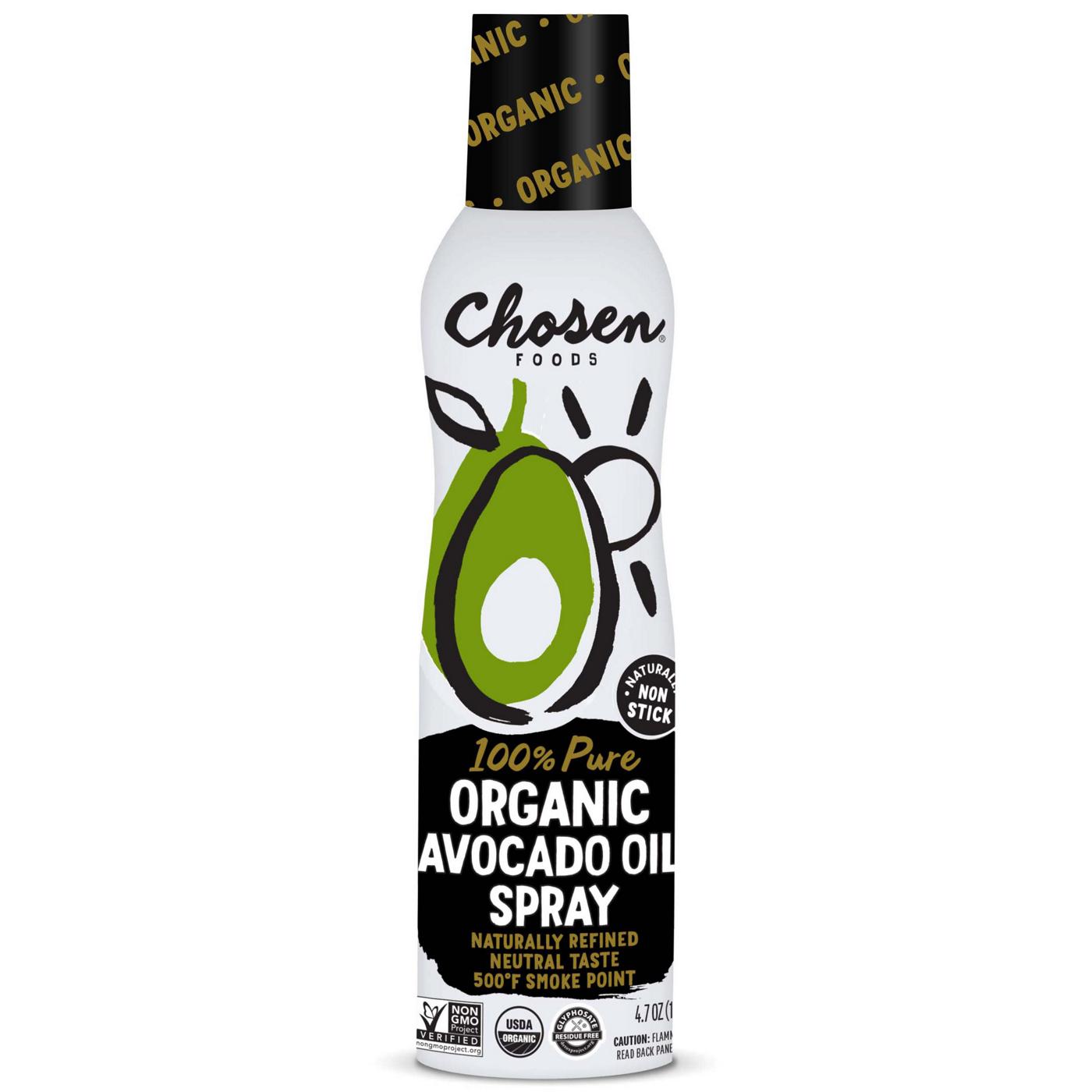 Chosen Foods 100% Pure Organic Avocado Oil Spray; image 1 of 3