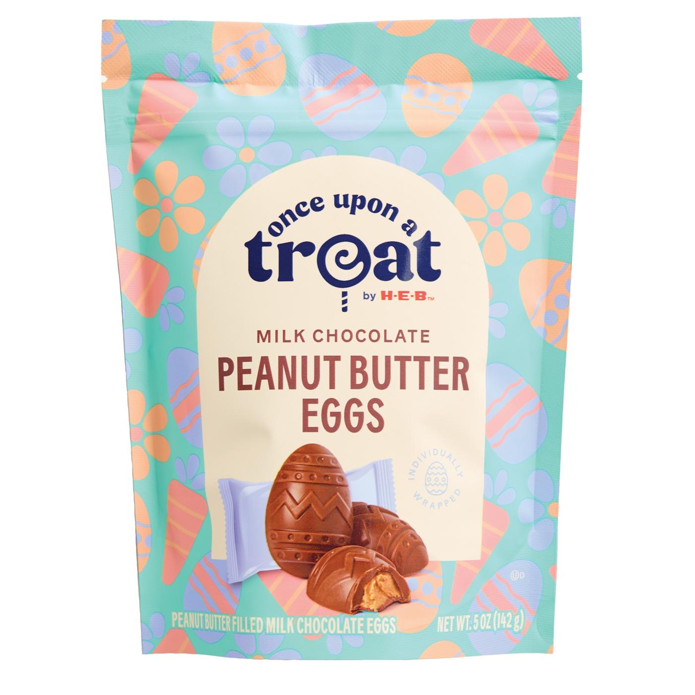 Once Upon a Treat by H-E-B Milk Chocolate Peanut Butter Easter Eggs; image 1 of 5