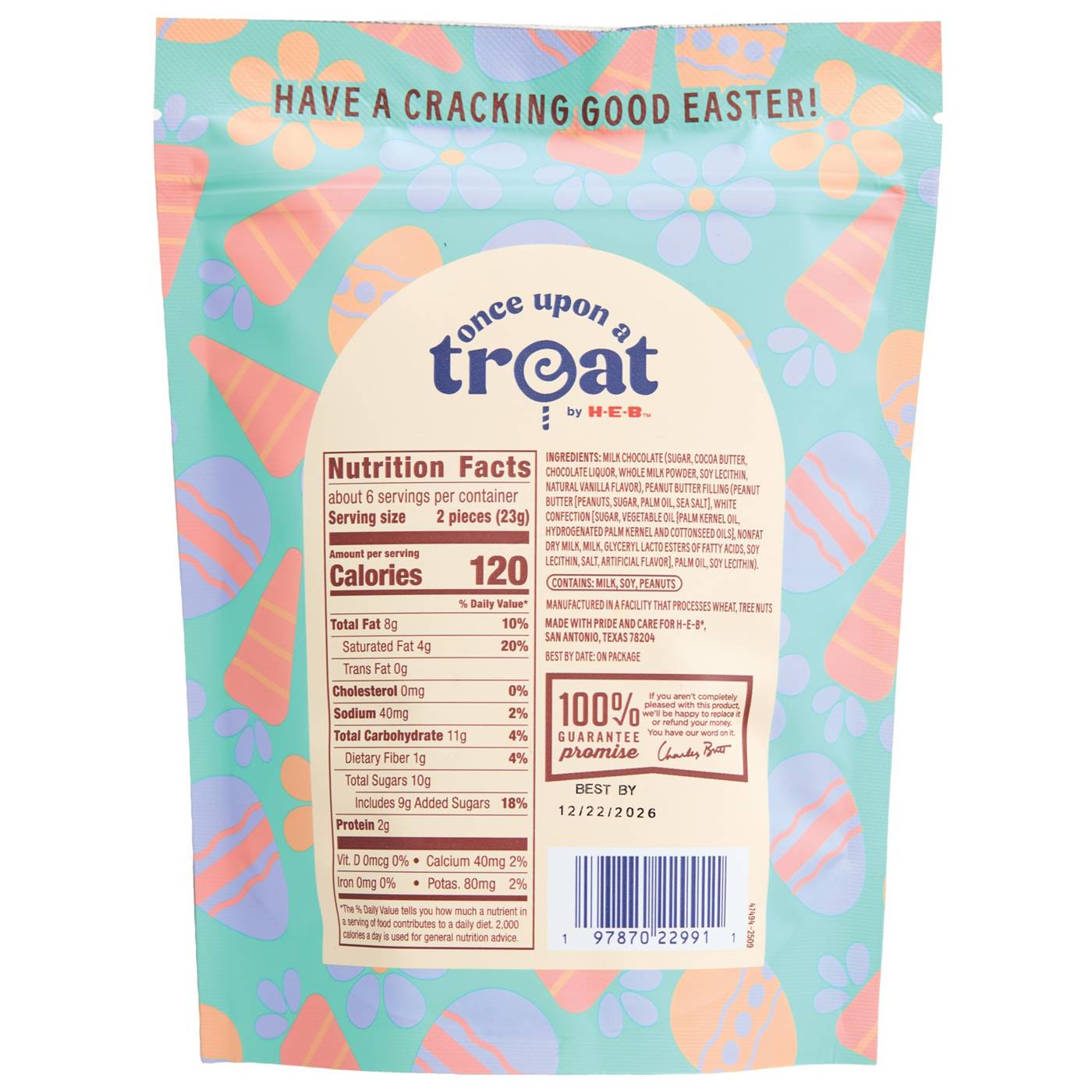 Once Upon a Treat by H-E-B Milk Chocolate Peanut Butter Easter Eggs; image 4 of 5