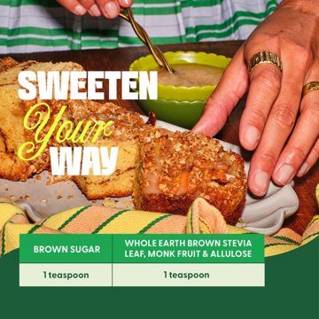 Whole Earth Sweetener Company Brown Zero Calorie Sweetener, 12 oz