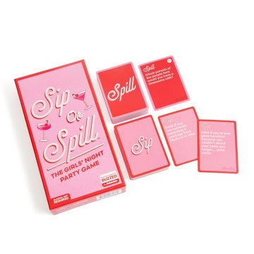 Relatable Sip Or Spill: The Girls' Night Party Game