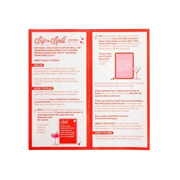 Relatable Sip Or Spill: The Girls' Night Party Game