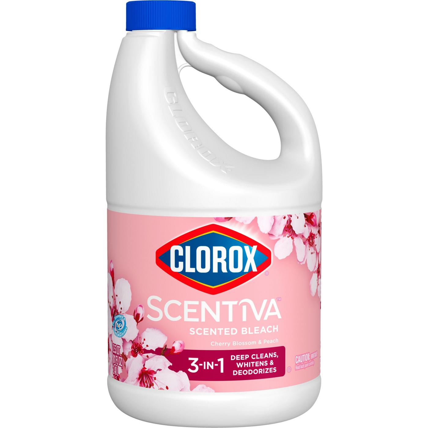 Clorox Scentiva Bleach - Cherry Blossom & Peach; image 2 of 10