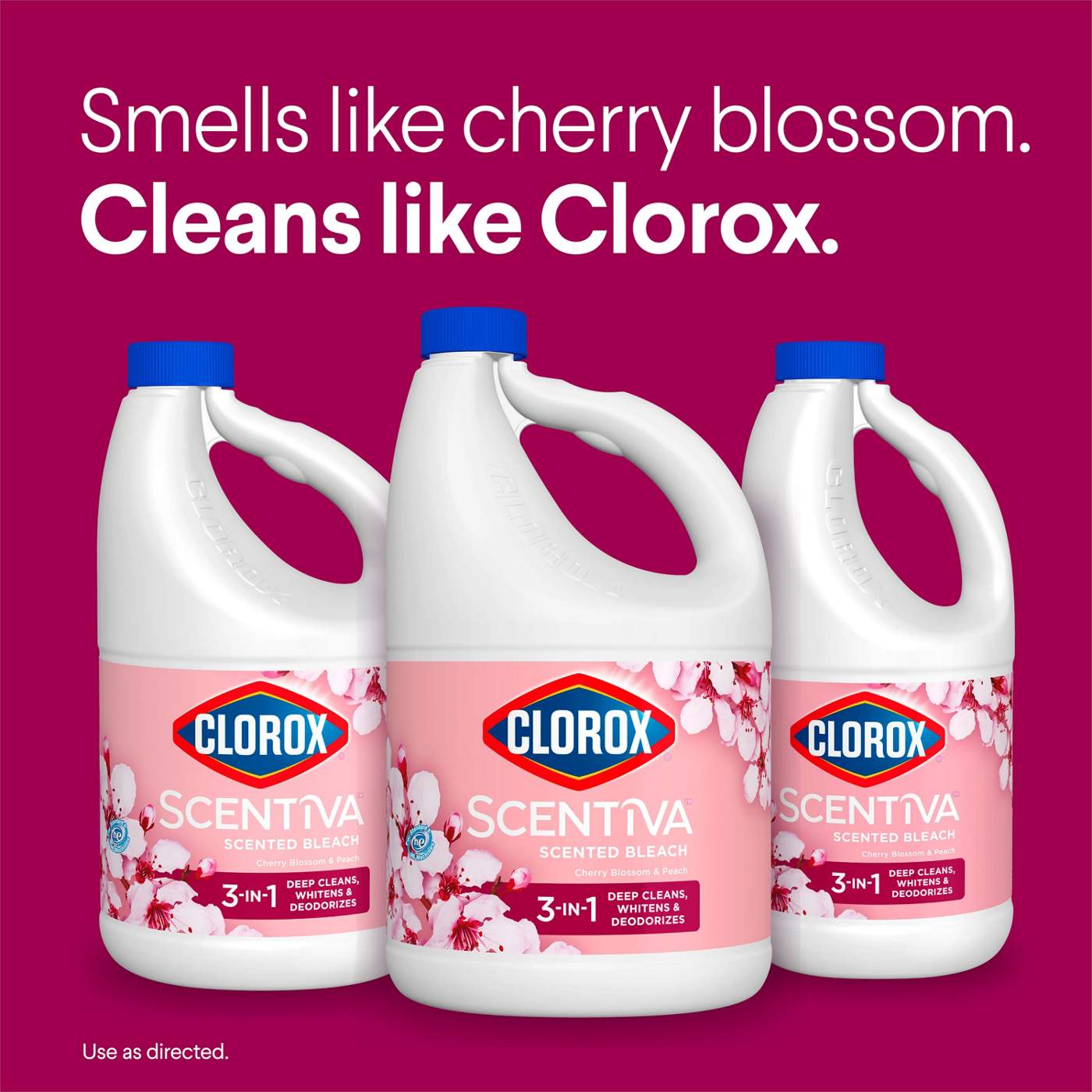 Clorox Scentiva Bleach - Cherry Blossom & Peach; image 4 of 10