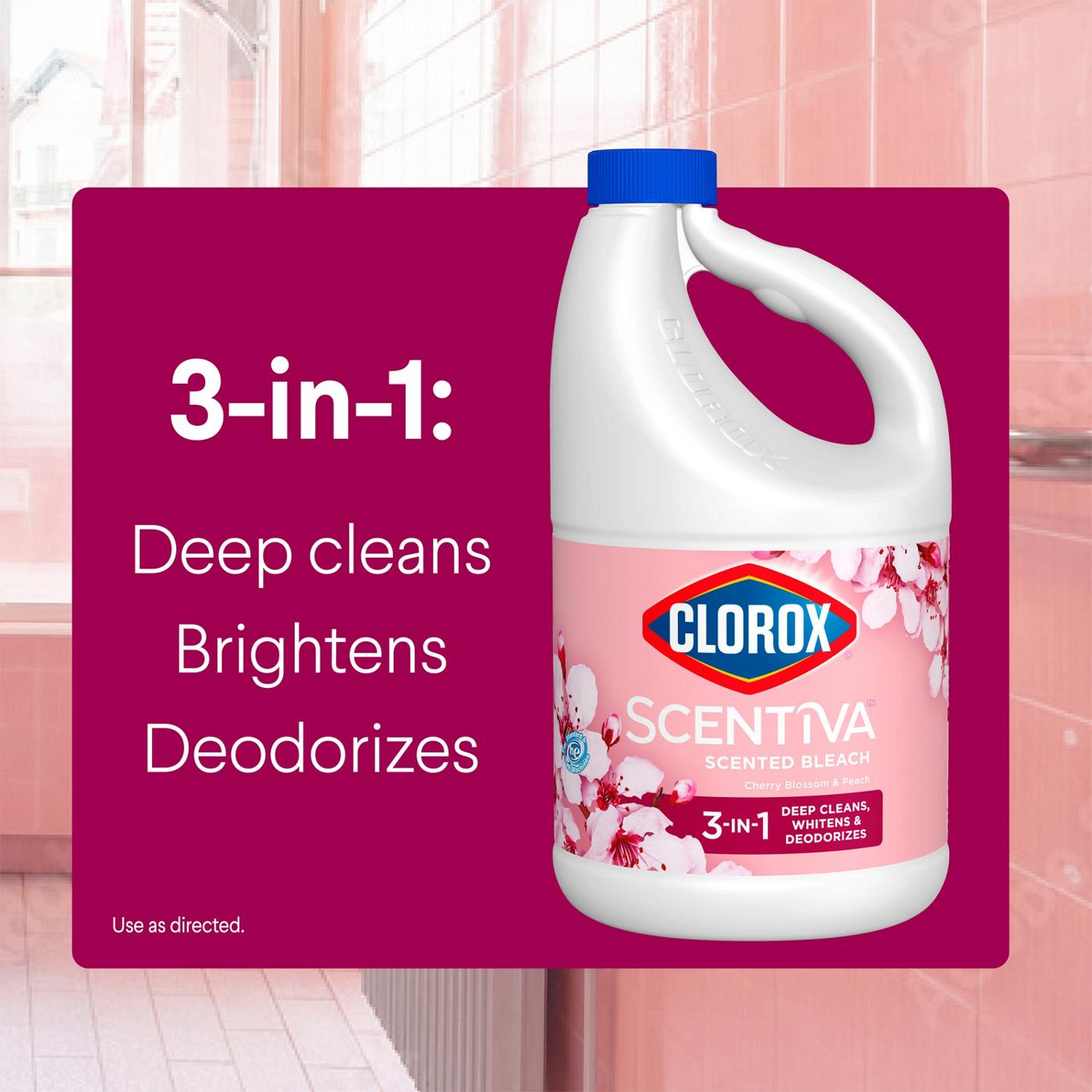Clorox Scentiva Bleach - Cherry Blossom & Peach; image 8 of 10