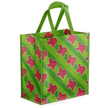 Destination Holiday Texas Watermelon Summer Reusable Shopping Bag