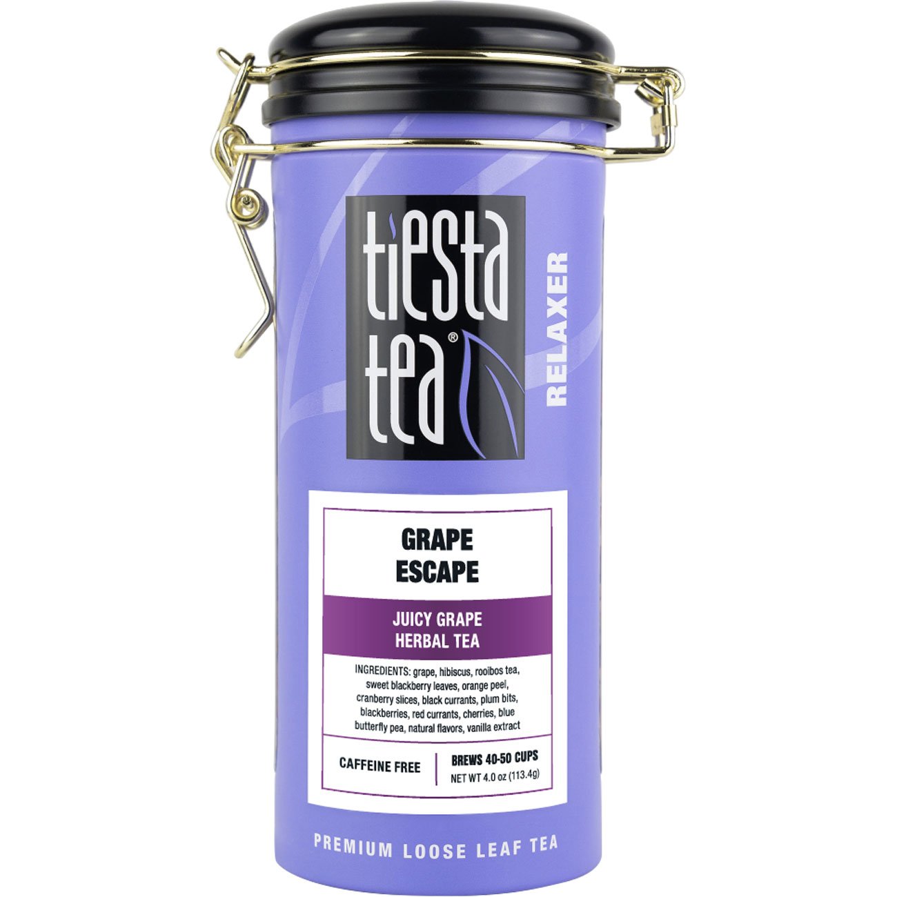 Tiesta Tea Grape Escape Caffeine Free Loose Leaf Tea - Shop Tea at H-E-B