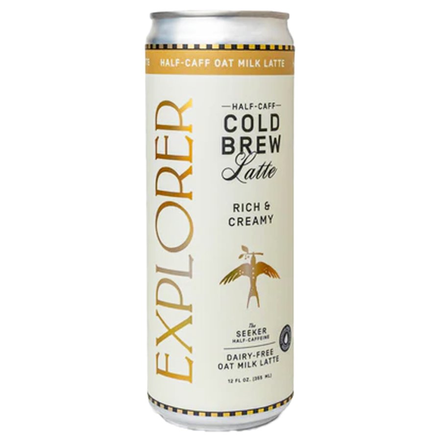 Explorer The Seeker Oat Milk Latte, 12 oz | Central Market