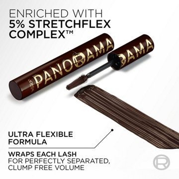 L'Oréal Paris Panorama Chromatic Mascara - Brown Leather