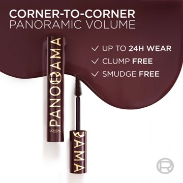 L'Oréal Paris Panorama Chromatic Mascara - Burgundy Cashmere