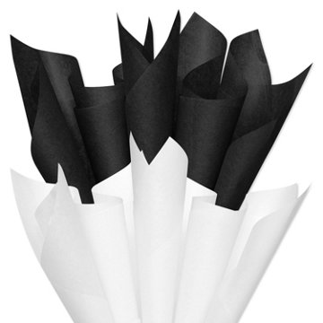 American Greetings Black & White Graduation Gift Tissue Paper, 8 ct, 20" x 20"