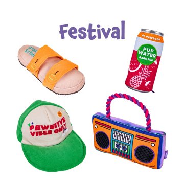 Woof & Whiskers Pup Water Dog Toy