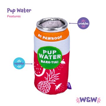 Woof & Whiskers Pup Water Dog Toy