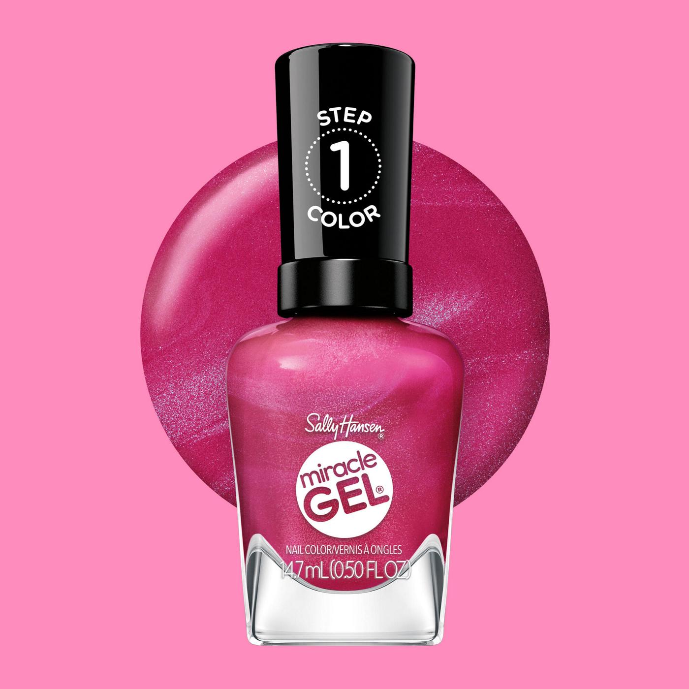 Sally Hansen Miracle Gel Nail Polish - Berry Best Effort; image 10 of 10