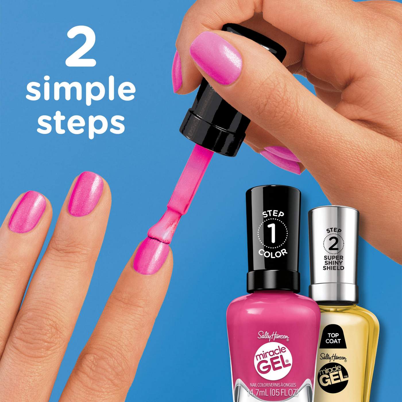 Sally Hansen Miracle Gel Nail Polish - Boss Babe; image 5 of 10