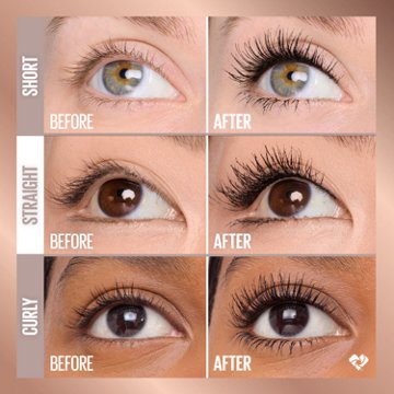 Maybelline Lash Sensational Full-Body Volume Mascara - Very Black Waterproof