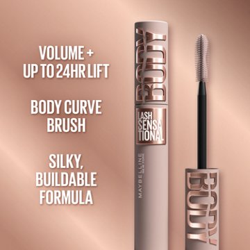 Maybelline Lash Sensational Full-Body Volume Mascara - Very Black Waterproof