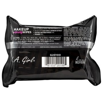 L.A. Girl Makeup Removing Wipes With Aloe Vera