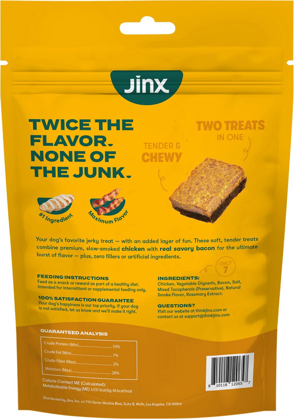 Jinx Layers Dog Treats - Chicken & Bacon; image 2 of 2