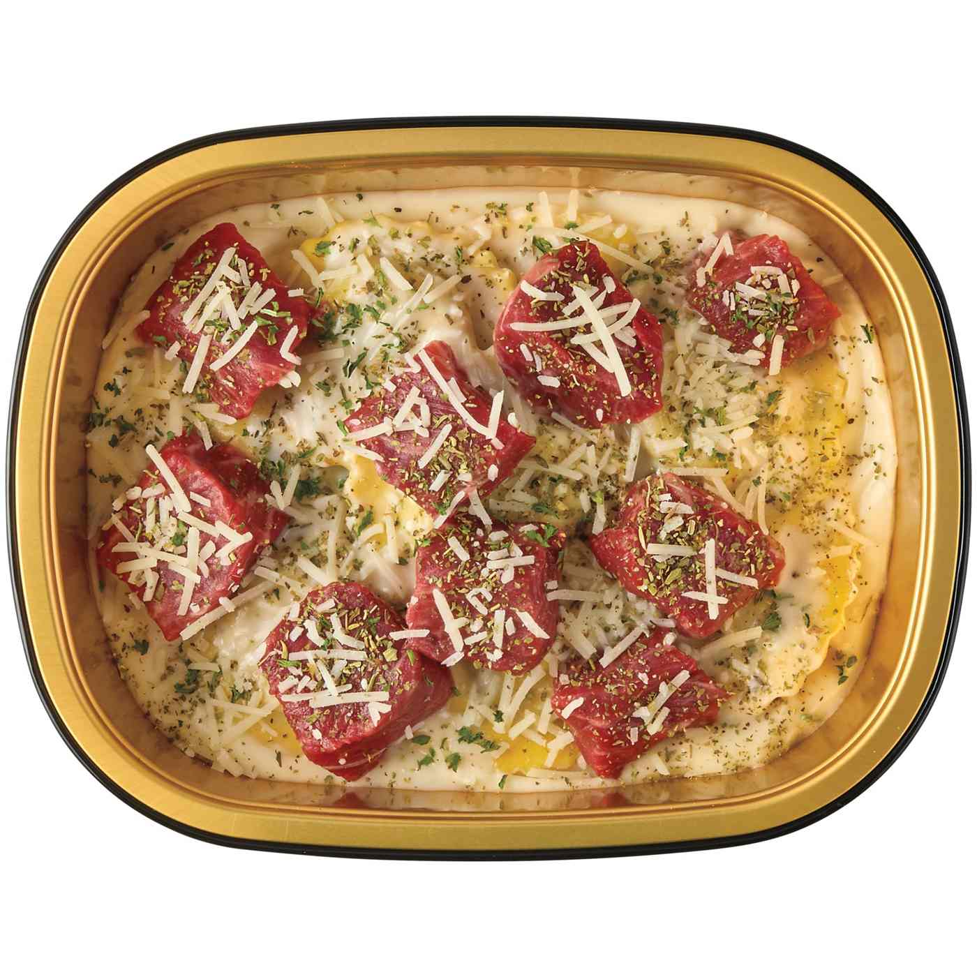 Meal Simple by H-E-B Wild Mushroom Ravioli with Alfredo Sauce, Wagyu ...