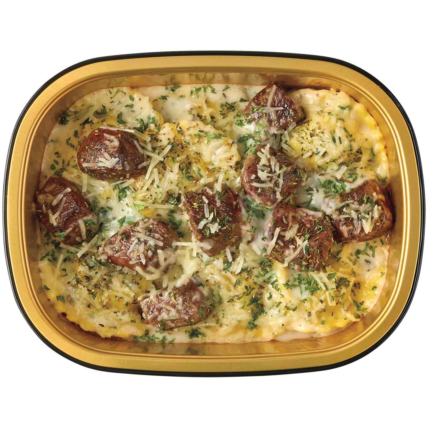 Meal Simple by H-E-B Wild Mushroom Ravioli with Alfredo Sauce, Wagyu ...