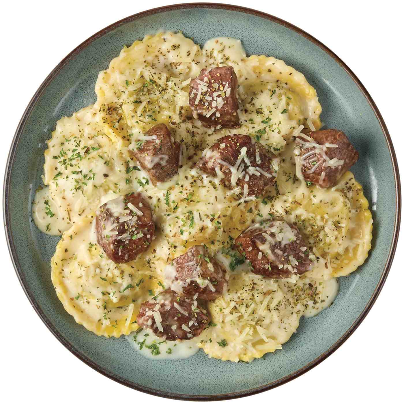 Meal Simple by H-E-B Wild Mushroom Ravioli with Alfredo Sauce, Wagyu ...