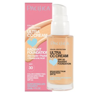 Pacifica CC Cream Radiant Foundation - Natural Medium SPF 30