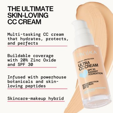 Pacifica CC Cream Radiant Foundation - Neutral Fair SPF 30